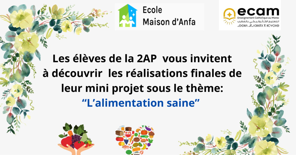 Projet 2AP N°2 - Ecole Maison d'Anfa