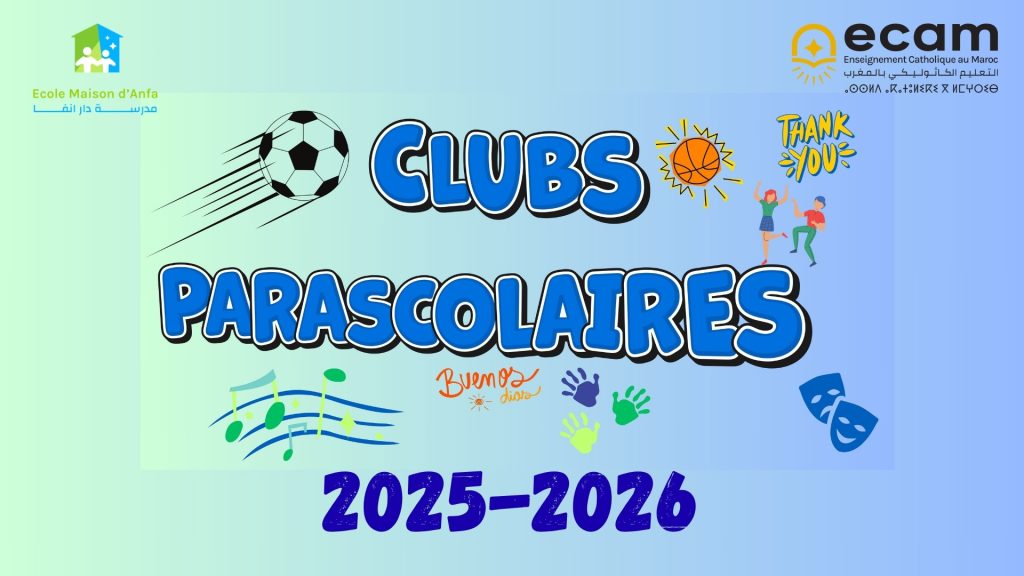 Clubs parascolaires 2025-2026