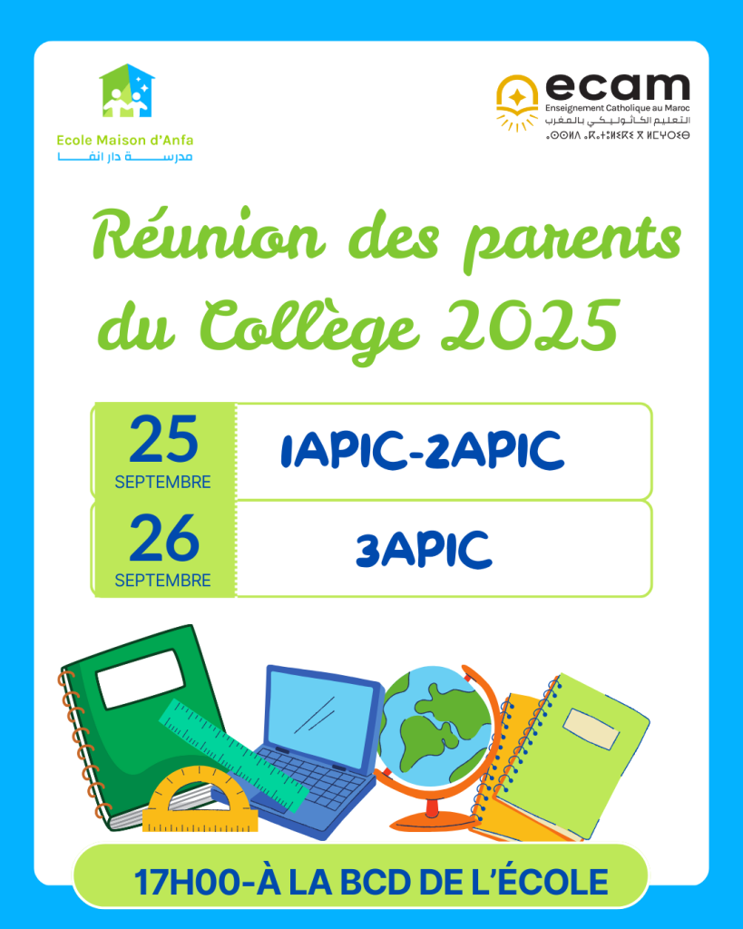 Réunion des parents collège