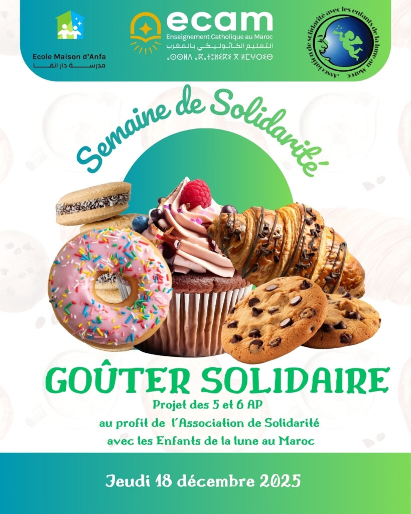 Goûter solidaire Goûter solidaire